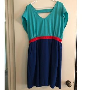 Color block Forever 21 dress
